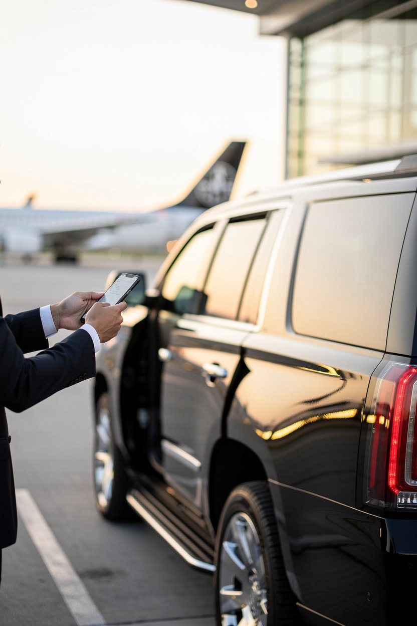 Luxury Car Service Boca Raton | The Best Limo VIP private airport transportation with professional chauffeur and luxury SUV